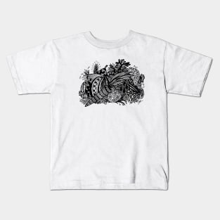 Vegetables Aussie Tangle Kids T-Shirt